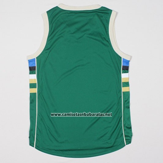 Camiseta Milwaukee Bucks Adidas Personalizada Veder